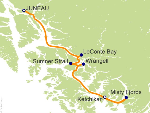 5 Night Wild Alaska Escape   LeConte Bay  Wrangell and Misty Fjords Cruise