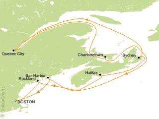 cruise from boston to canada 2023