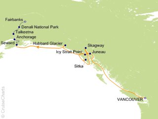 13 Night Grand Mountain Marvels Post-Cruise 7A from Vancouver from Vancouver