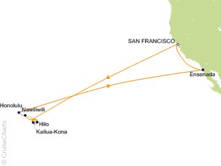 Hawaii Cruises From California Christmas 2022 Princess Hawaii Cruise, 15 Nights From San Francisco, Ruby Princess,  October 8, 2022 | Icruise.com