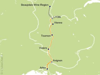 7 Night Lyon and Provence Cruise from Lyon