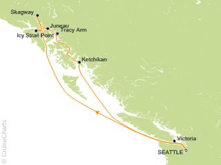 8 Night Alaska from Seattle Cruise from Seattle
