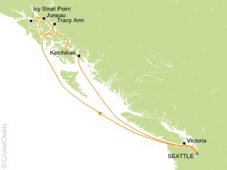 7 Night Alaska from Seattle Cruise from Seattle