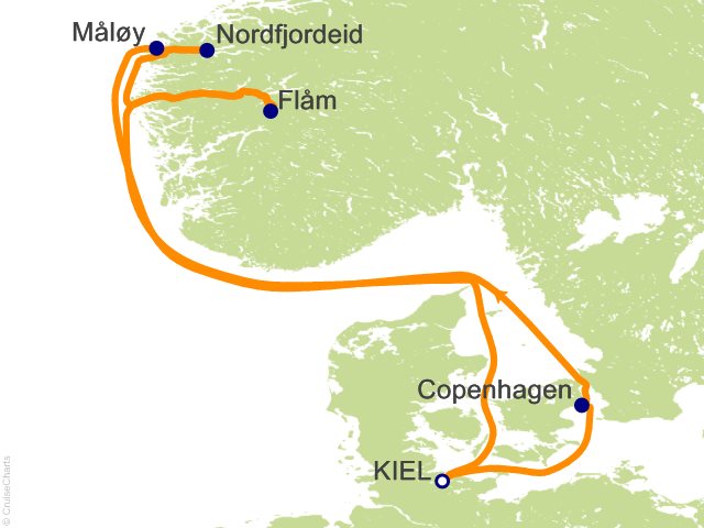7 Night Northern Europe Cruise