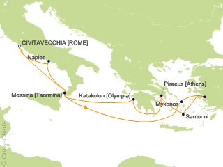 cruise from rome september 2023