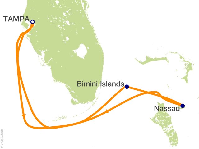 5 Night The Bahamas from Tampa Cruise from Tampa