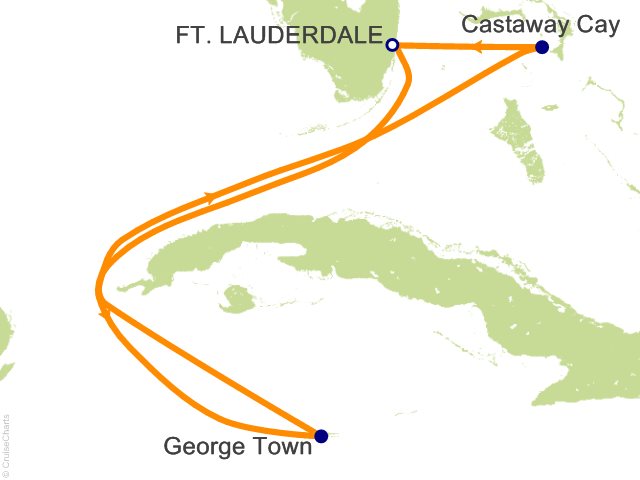 5 night western caribbean cruise from fort lauderdale