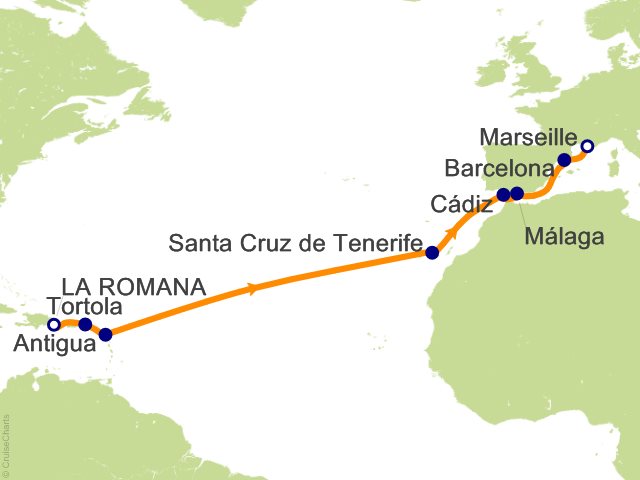 15 Night Transoceanic Cruise