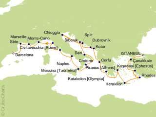 Viking Oceans Mediterranean Cruise, 28 Nights From Istanbul, Viking 