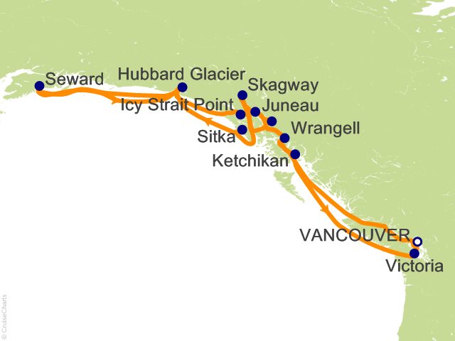 14 Night Gold Rush Heritage   Vancouver to Vancouver Cruise