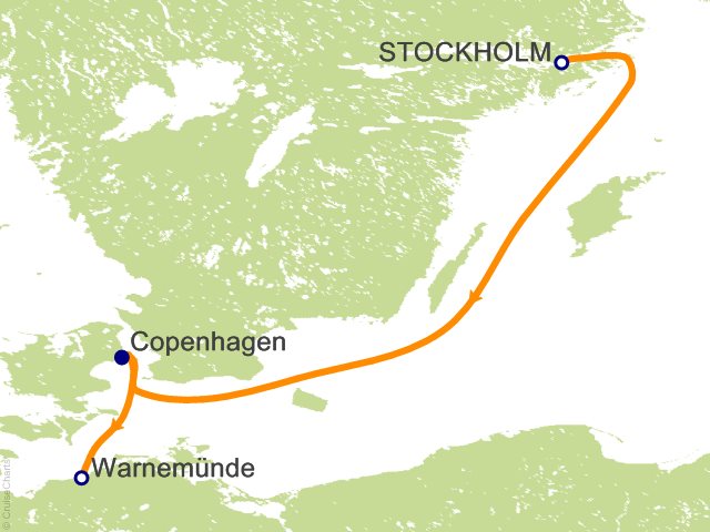 3 Night Northern Europe Cruise from Stockholm