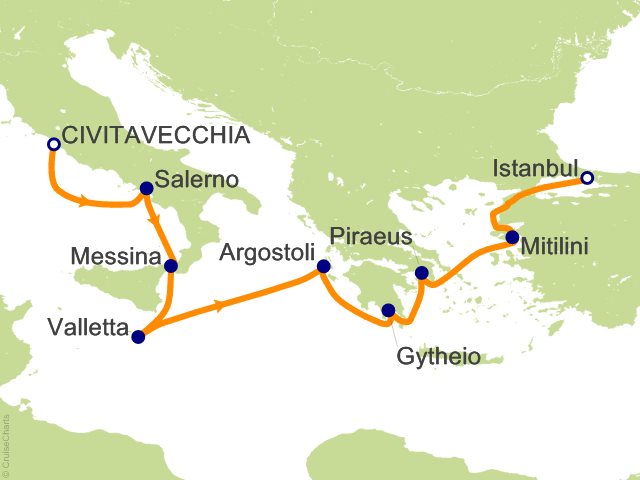 10 Night Isles of the Gods Cruise