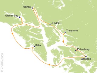 10 Night Alaskan Explorer Cruise from Juneau
