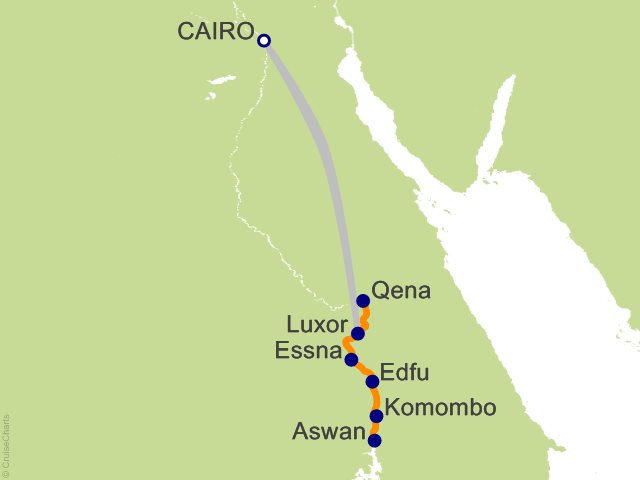11 Night Pharaohs and Pyramids Cruise and Land Tour from Cairo