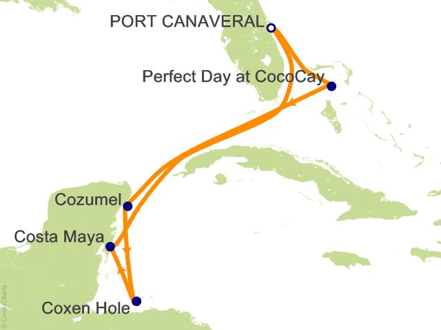 6 Night Western Caribbean & Perfect Day