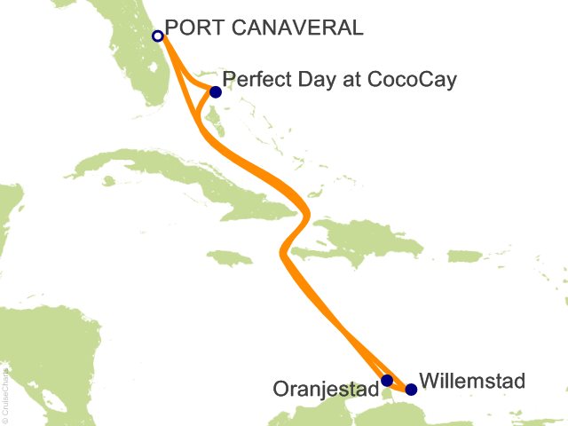 8 Night Southern Caribbean and Perfect Day Cruise from Port Canaveral