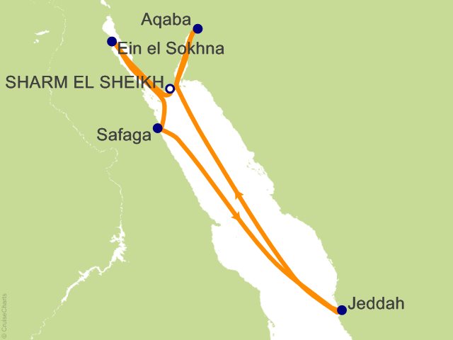 7 Night Egypt  Red Sea and Saudi Arabia Cruise