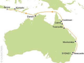 14 Night Australian Magic Cruise from Sydney