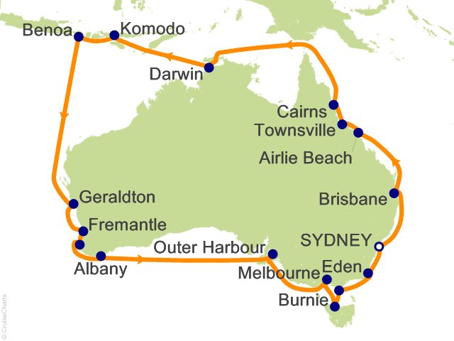 Viking Oceans Australia / New Zealand Cruise, 31 Nights From Sydney ...