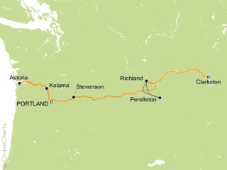 7 Night Columbia and Snake Rivers Cruise from Portland