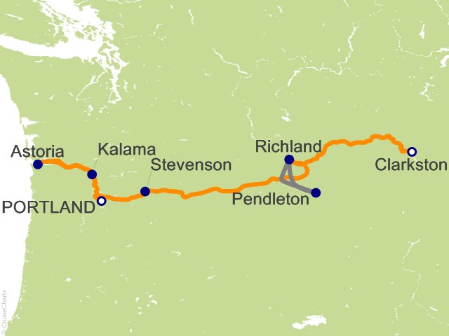 7 Night Columbia and Snake Rivers Cruise