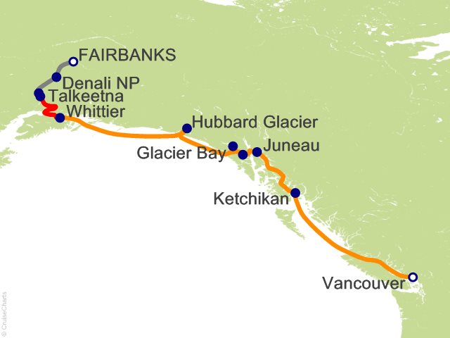 13 Night Denali Explorer - Tour KB6 from Fairbanks