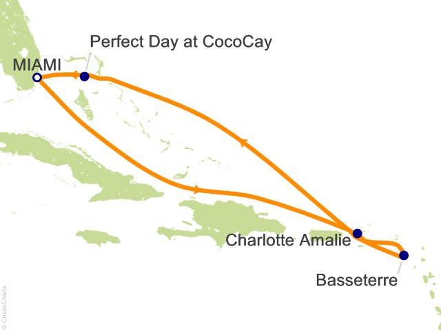 7 Night Eastern Caribbean & Perfect Day
