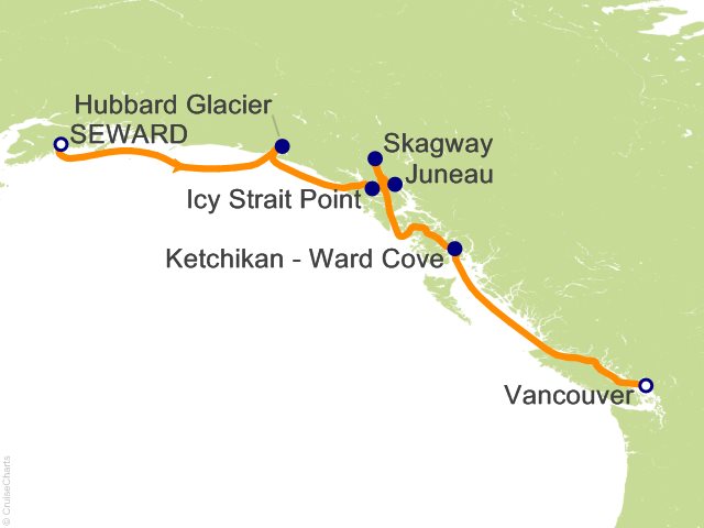 7 Night Alaska   Hubbard Glacier and Skagway Cruise