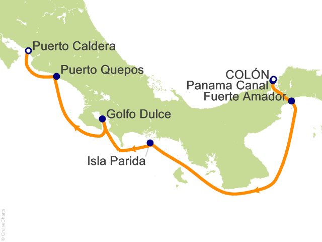 7 Night Costa Rica and Panama Canal Cruise
