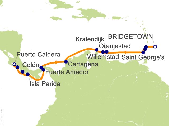 18 Night Star Collector   Reefs and Rainforests   the Caribbean  Colombia  Panama and Costa Rica via the Panama Canal Cruise