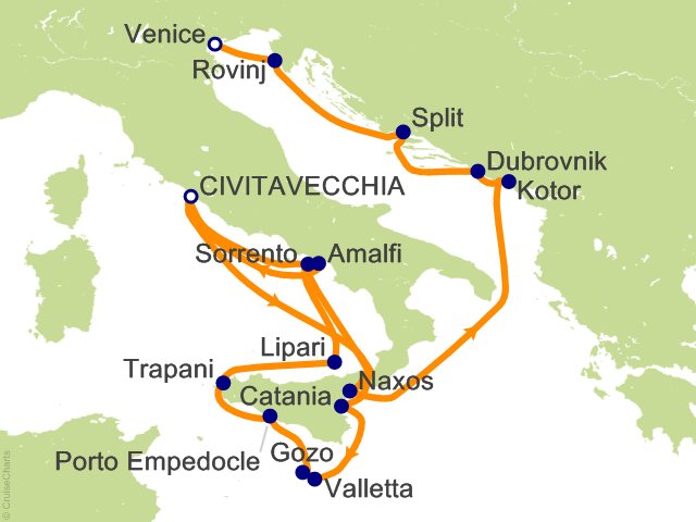 18 Night Star Collector   Culture and Charms of Italy and Croatia Cruise