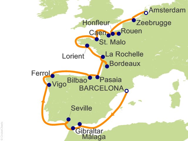 23 Night Star Collector   Culinary Capitals of Spain and France Cruise from Barcelona
