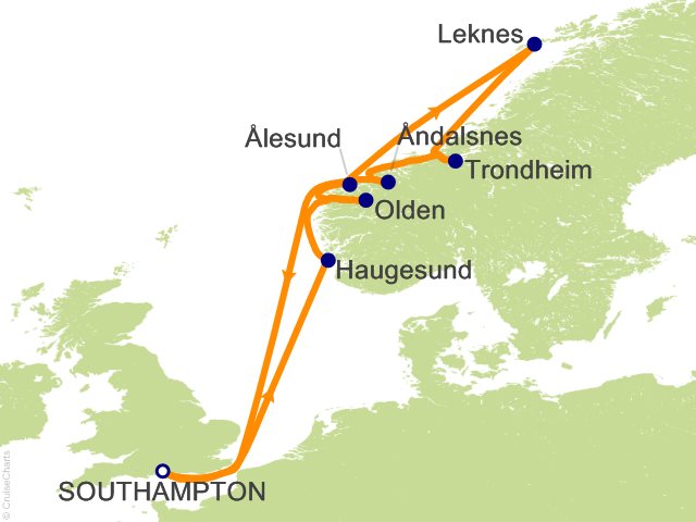 12 Night Norwegian Fjords Cruise