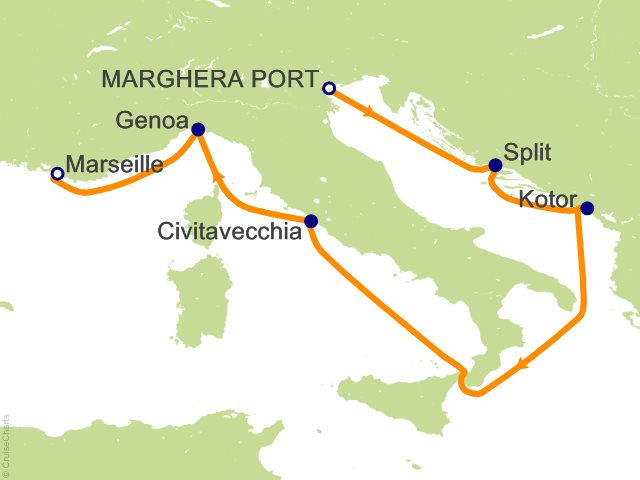 6 Night Mediterranean Cruise