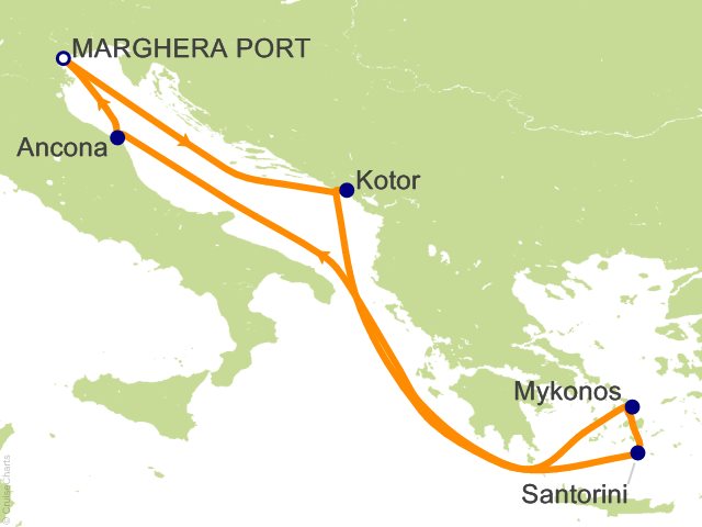 7 Night Mediterranean Cruise from Marghera Port