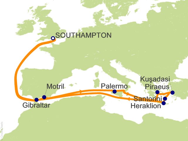 19 Night Eastern Mediterranean Discovery Cruise