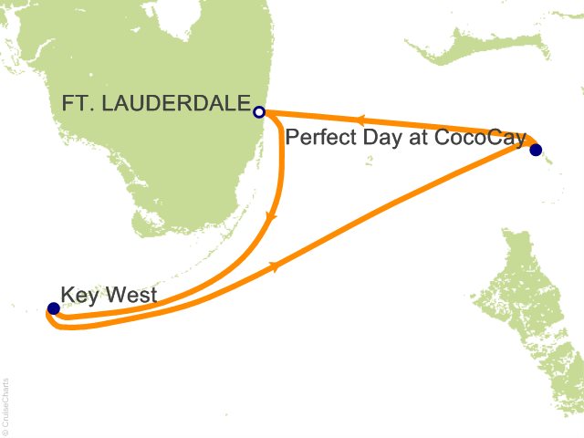 4 Night Key West and Perfect Day Cruise from Fort Lauderdale