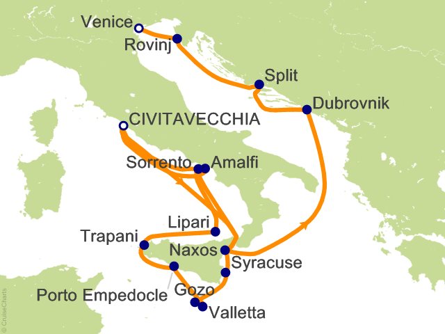 18 Night Star Collector   Culture and Charms of Italy and Croatia Cruise