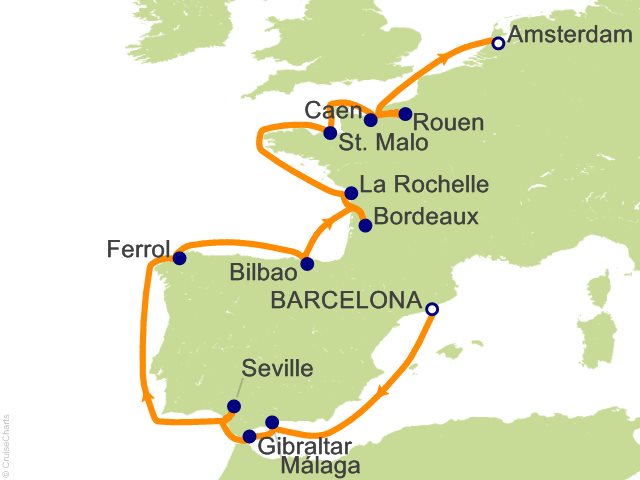 22 Night Star Collector   Culinary Capitals of Spain and France Cruise from Barcelona