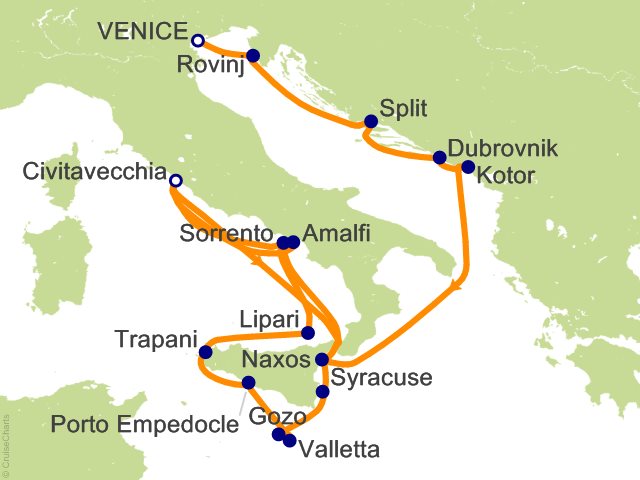 19 Night Star Collector   Culture and Charms of Italy and Croatia Cruise