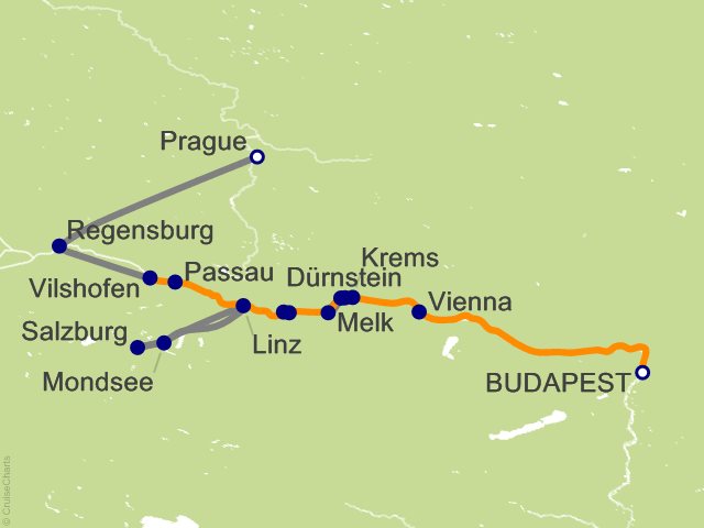 AMA Waterways Rivers - Danube Cruise, 12 Nights From Budapest ...