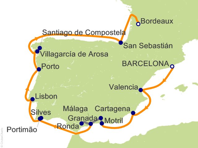 12 Night Barcelona to Basque Country   Tracing History and Culture on the Iberian Peninsula Cruise from Barcelona