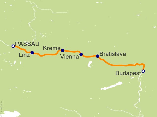 7 Night Danube Waltz Cruise from Passau