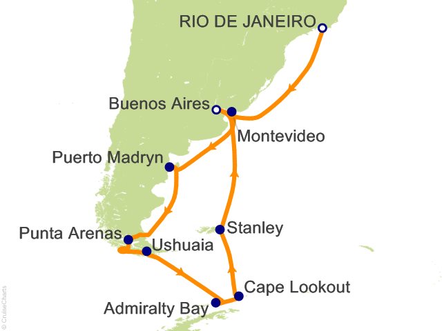 17 Night South America   Argentina and Chile Cruise