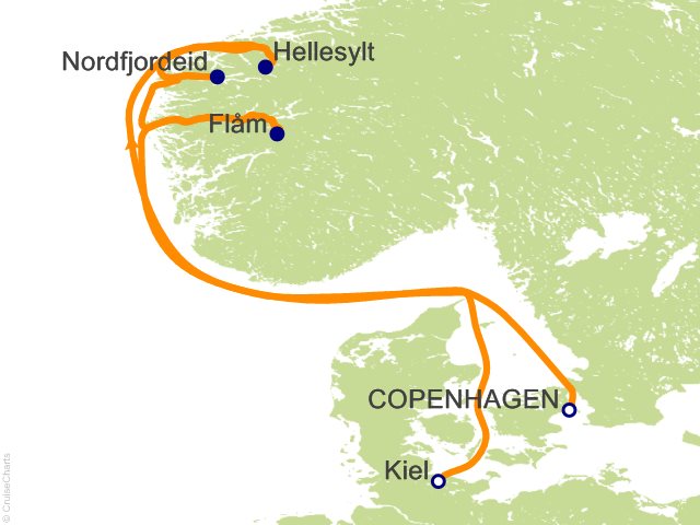 6 Night Northern Europe Cruise