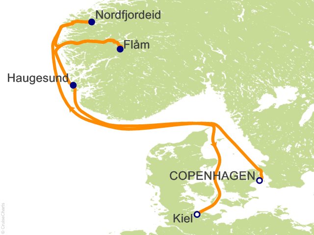 6 Night Northern Europe Cruise