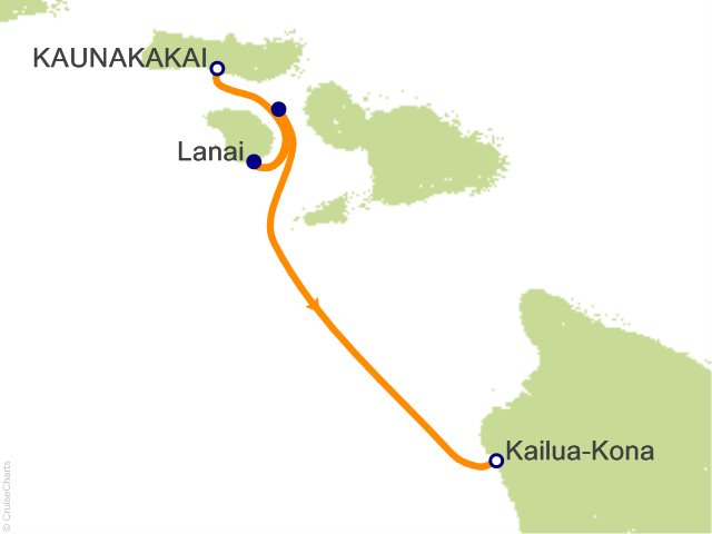 7 Night Hawaiian Seascapes Cruise from Kaunakakai