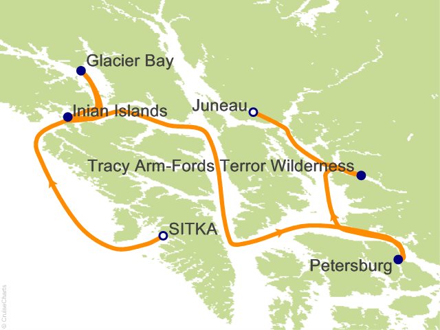 7 Night Exploring Alaskas Coastal Wilderness Cruise from Sitka