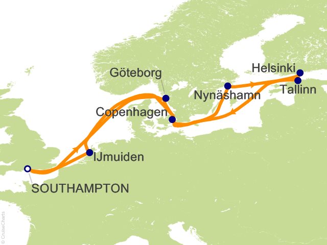 11 Night Northern Europe   Helsinki and Copenhagen Cruise