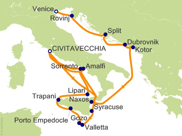 18 Night Star Collector   Culture and Charms of Italy and Croatia Cruise